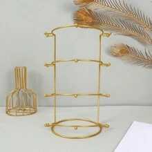 Crystal Tiara Crown Headband Display Rack Metal Princess Crown Stand Holder - Multicolor - View 6