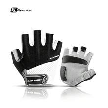 Kyncilor Half Finger Cycling Gloves Anti-Slip Anti-Sweat Anti Shock MTB Road Bike Gloves Bicycle Left-Right Hand Gloves - Multicolor - View 16