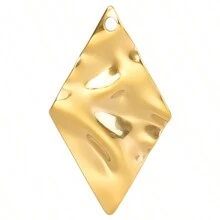 5 szt. Stal nierdzewna 304 przesadny kształt geometryczny zawieszki Charms do samodzielnego tworzenia biżuterii, pasujące do naszyjnika, bransoletki, kolczyków