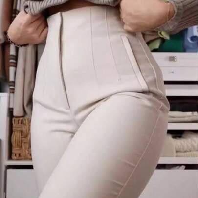 Pantalón de pinza para dama