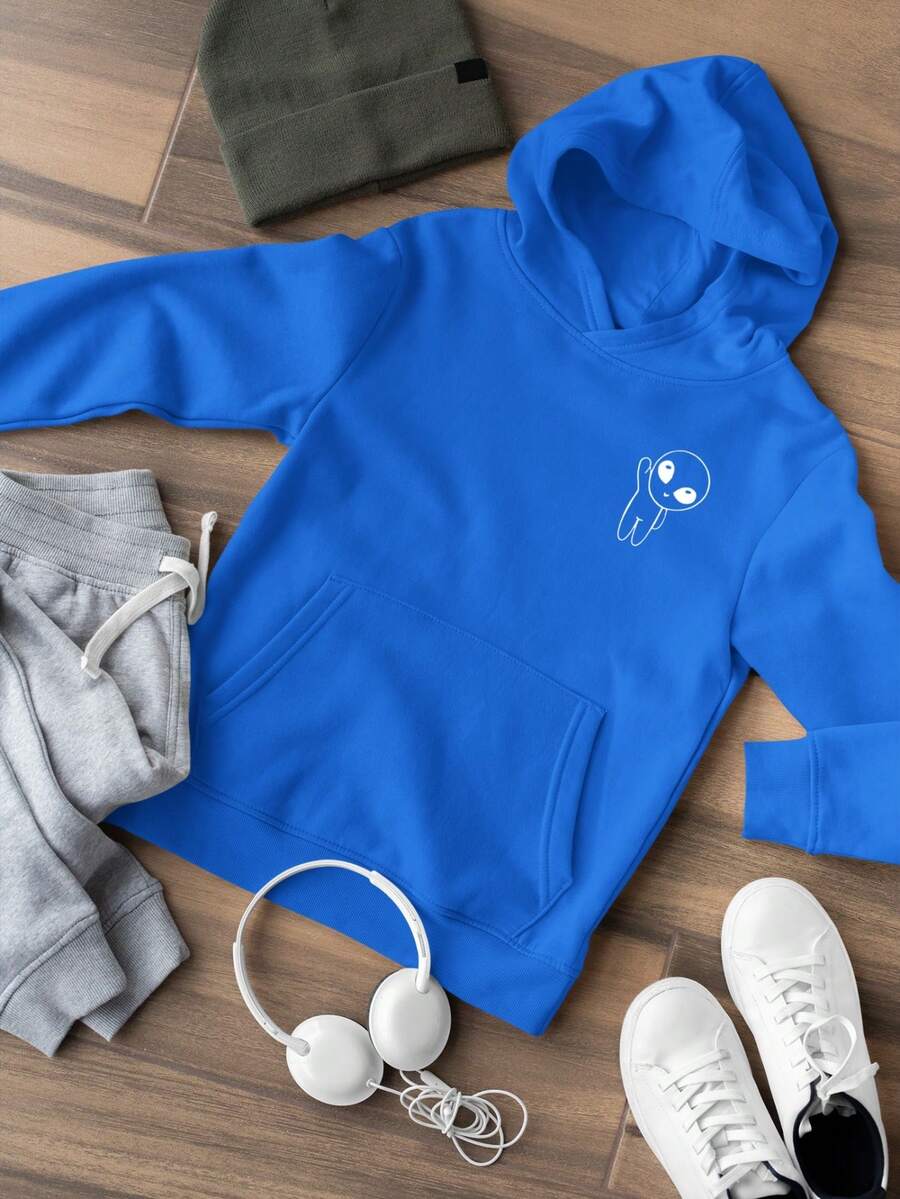 Men Sweatshirts - Xanh đậm - Xem 1
