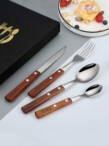1pc Exclusive Customized Silverware Set (Spoon And Fork) With Personalized Party And Wedding Gift Design Water Bottle