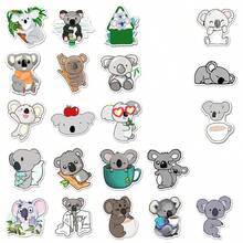 50 piezas de pegatina de graffiti de animal de dibujos animados de koala para la decoración del equipaje - Multicolor - Ver 5