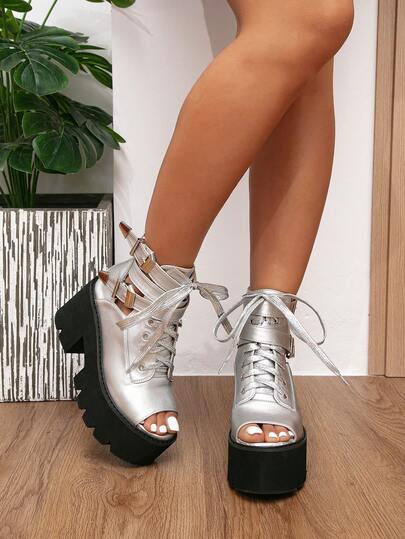 1 Çift 150 cm Şık Gümüş Metalik Parlak Ayakkabı Bağcığı, Babetler, Buz Pateni Ayakkabıları, Botlar, Yüksek Bilekli Botlar İçin Uygundur, Sadece Ayakkabı Aksesuarıdır, Ayakkabılar Dahil Değildir