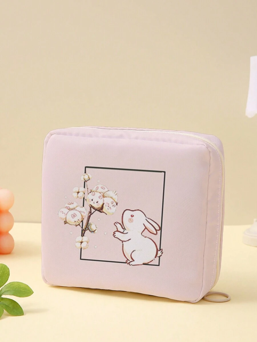 Minimalist Animal Design Sanitary Pad Storage Bag