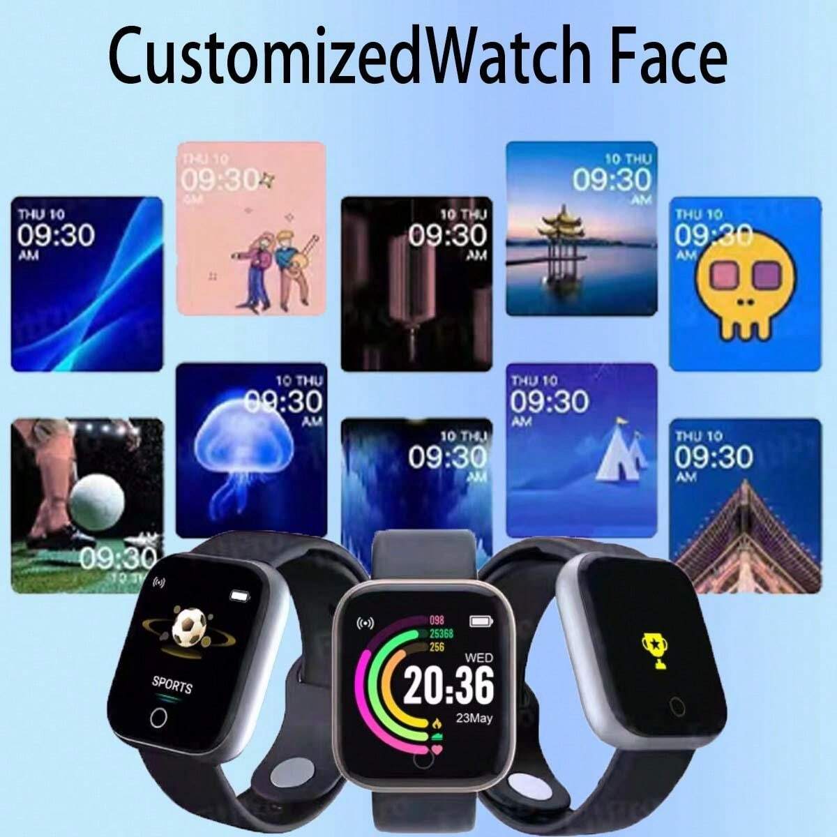 Y68 Smart Bracelet Color Screen Heart Rate Blood Pressure Bluetooth