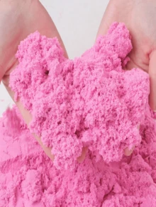 500g Cát ma thuật cho đồ chơi, trò chơi hoạt động giác quan vui nhộn và gọn gàng, giảm căng thẳng ASMR - Nhiều màu - Xem 6