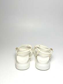 Women Platforms & Wedge Sandals - White - View 4