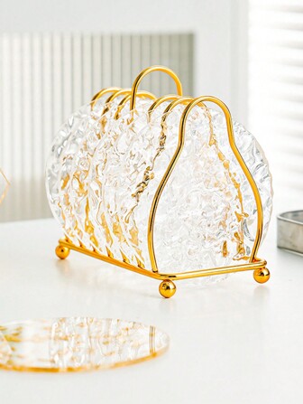 1 pieza Escurridor de platos pequeño de hierro para cocina, organizador y escurridor de platos de oro/plata para uso doméstico con estante de almacenamiento triangular