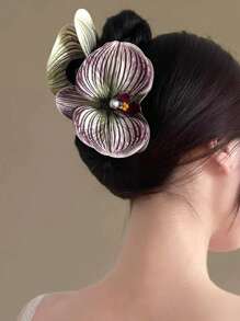 1 Stück Thai Stil Wald Thema Haarspange für Urlaubsfrisuren, Haarklammern mit Haarklammer Haaraccessoires Valentinstag Haarspangen Haarklammer Haarklammern Haarklammer, Klemmspange