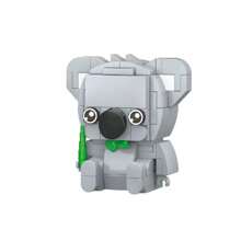 Model de animale drăguț din desene animate Mini blocuri de construcție Jucărie de asamblare, cadou creativ și decorare birou Decorarea camerei Cadouri de iarnă Blocuri de culoare Blocuri de culoare, Jucării pentru copii, Mini blocuri, Jucării pentru băieți, Blocuri de construcție pentru vaci, Blocuri de construcție Copii, Cadouri pentru copii