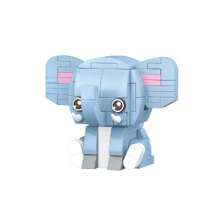 Model de animale drăguț din desene animate Mini blocuri de construcție Jucărie de asamblare, cadou creativ și decorare birou Decorarea camerei Cadouri de iarnă Blocuri de culoare Blocuri de culoare, Jucării pentru copii, Mini blocuri, Jucării pentru băieți, Blocuri de construcție pentru vaci, Blocuri de construcție Copii, Cadouri pentru copii