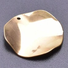 5 szt. Stal nierdzewna 304 przesadny kształt geometryczny zawieszki Charms do samodzielnego tworzenia biżuterii, pasujące do naszyjnika, bransoletki, kolczyków