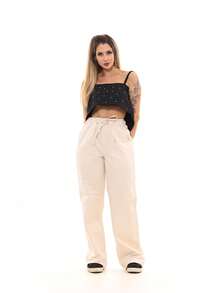 Women Tank Tops & Camis - 黑色 - 查看 8