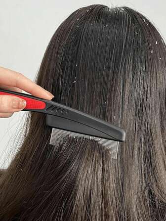 1pc Fine Tooth Comb For Adults, Helps To Remove Lice And Dandruff
