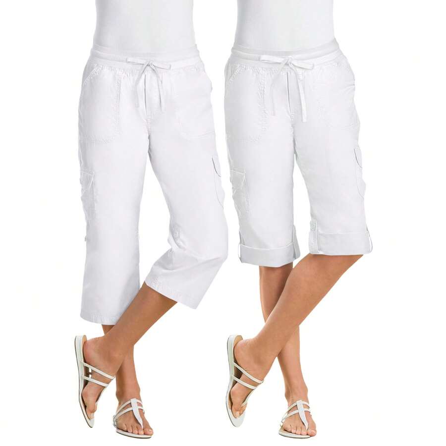Pantalones Extra Grande - Blanco - Ver 1