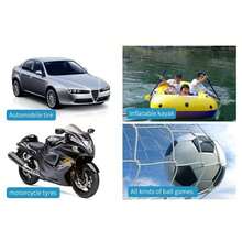 Mini Compresor de Aire para inflar llantas para auto, bomba inflable eléctrica de mano para neumáticos - Negro - Ver 9