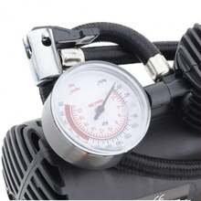 Mini Compresor de Aire para inflar llantas para auto, bomba inflable eléctrica de mano para neumáticos - Negro - Ver 6