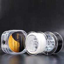 1Pc 7.5*2.95Inch Dây Pha Lê Trong Suốt, Dây Co Giãn Đính Hạt Vòng Tay, Dây Tự Làm Bền Chống Mài Mòn Để Làm Vòng Tay - màu đen - Xem 5