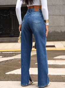 Manon Store Women Jeans - Màu xanh lam - Xem 3