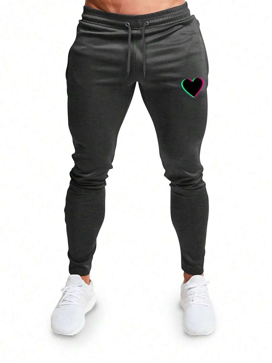 Men Sweatpants - Màu xám đen - Xem 1
