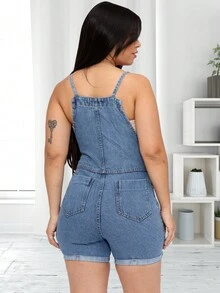 Women Denim Overalls & Jumpsuits - Xem 2