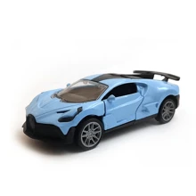 Modelo de coche de carreras de aleación a escala 1:43 con puertas abatibles para juguete de fundición - Multicolor - Ver 11
