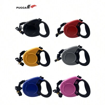 Retractable Dog Leash Automatic Extending Nylon Rope For Large Dogs Walking