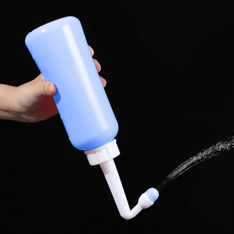 Bottiglia per irrigazione perineale portatile post-parto bidet a tenuta stagna, capacità 350/500 ml,3 colori disponibili
