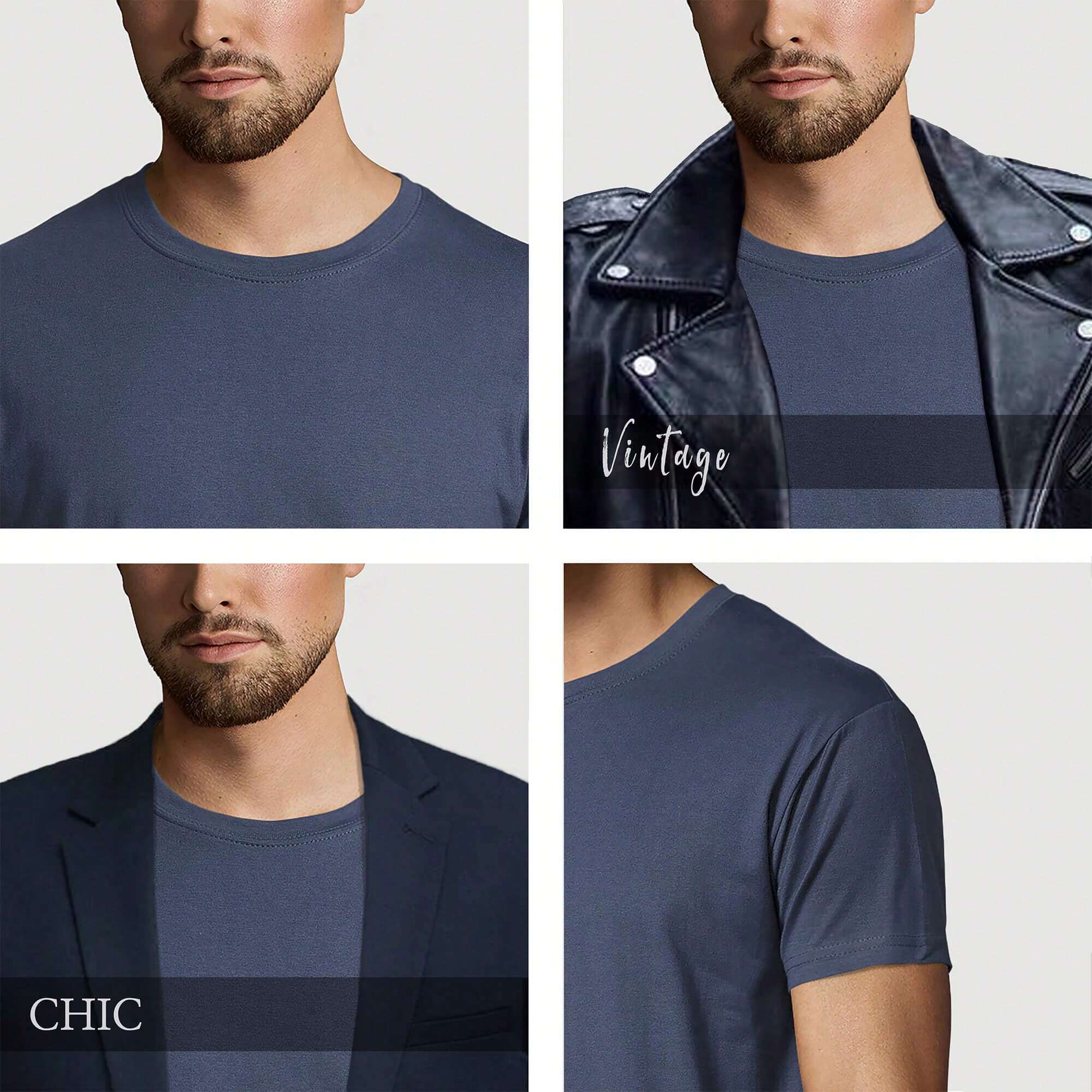 ULTRABASIC Homme Tee-Shirt Tout Droit Sorti De Trévise Straight Outta