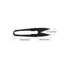 1 cái/bộ Bộ kéo may bằng thép carbon hình chữ U -Kéo cắt tỉa siêu sắc nét -Kéo thủ công và chỉ bền -Lý tưởng để thêu/may/DIY -Tay cầm thoải mái -Dễ sử dụng - màu đen - Xem 3