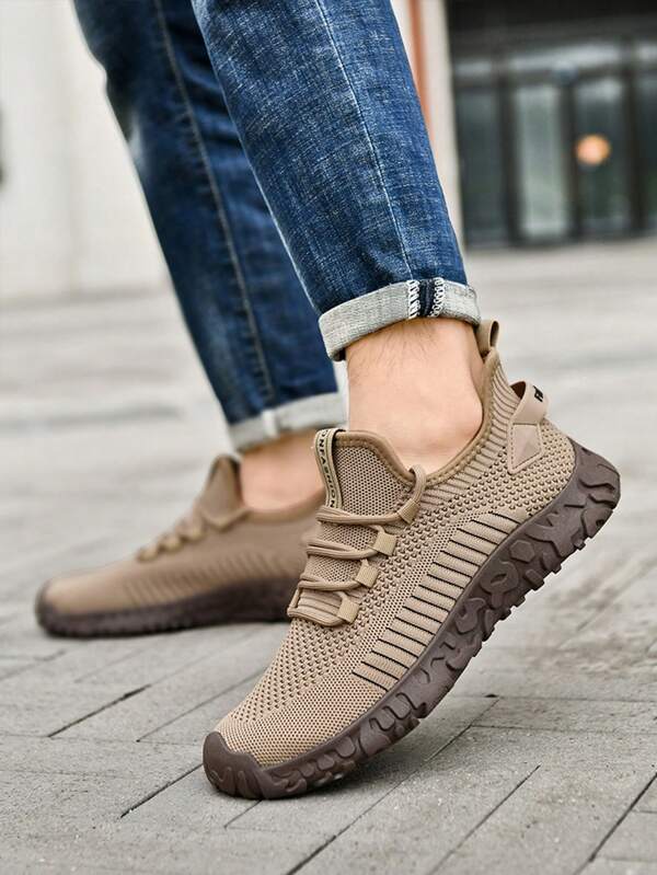 Summer Casual Sporty Slip-On Anti-Slip Chunky Sneakers For Men