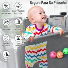 Educational Baby Playpen And Easy To Assemble Multifunctional Portable Gym Playpen For Children - Grey - View 2