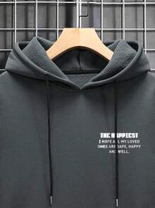 Men Hoodies - Dark Grey - View 5