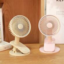 復古款USB充電式LED小夜燈夾式風扇，可裝置於桌上或夾在其他物品上，兼具照明和風扇兩種功能 - 均碼 - 查看 7