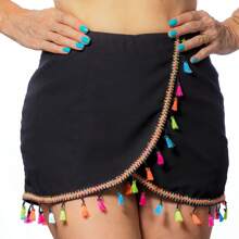 Women Cover Ups - màu đen - Xem 5