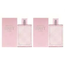 Burberry Brit Sheer By For Women - 3.3 Oz EDT Spray - Pack Of 2 - Clear - View 1