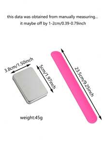 1pc Professional Magnetic Silicone Bracelet Wrist Band For Hair Clips And Hairpins Adsorption Make Up Watch Band Magnetic Sewing Pin Cushion, Hair Tools, Hair Products And Accessories For Barber Salon Beauty Travel Essentials