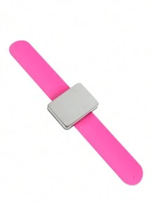 1pc Professional Magnetic Silicone Bracelet Wrist Band For Hair Clips And Hairpins Adsorption Make Up Watch Band Magnetic Sewing Pin Cushion, Hair Tools, Hair Products And Accessories For Barber Salon Beauty Travel Essentials