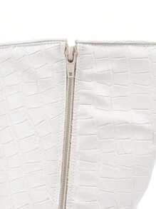 Domidona Women Knee-High Boots - Màu be - Xem 7