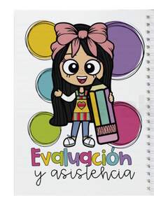 Agenda Docente 24 - 25 Animada Colorida Mod. Teacher Vip 15 - Multicolor - Ver 5