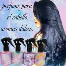 fragancia  perfume para el cabello protector de calor aromas dulces con glitter diferentes aromas - Bronce - Ver 5