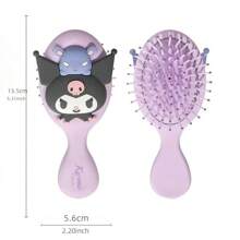 Miniso Sanrio Characters Kuromi 3D Cartoon Cute Massage Airbag Comb Anti-Static Smooth Hair Air Cushion Combs - Purple - View 10