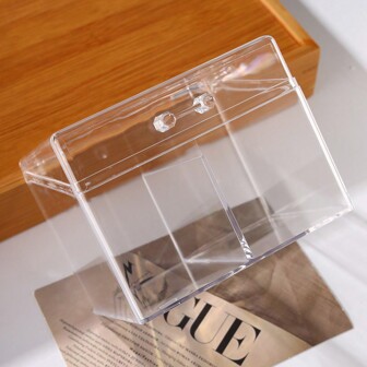 PS Clicking Box 2格桌面卡片收纳展示盒