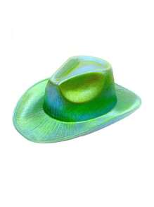 1 pezzo Cappello da Cowboy Fantasia Occidentale Party Exclusive, Cappello da Cowboy fluorescente
