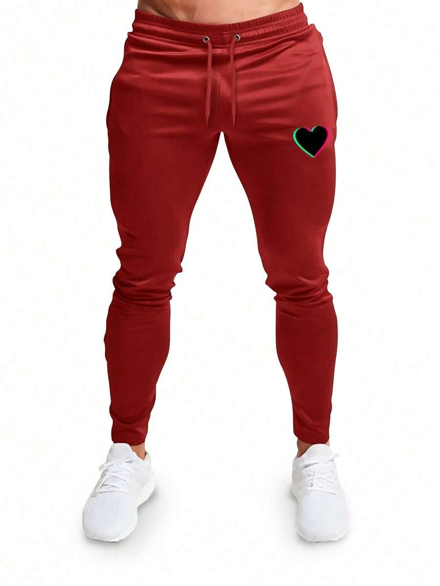 Men Sweatpants - Đỏ - Xem 1