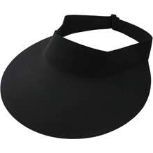 1 pieza Sombrero de sol ancho para mujer de verano con cola de caballo sin costuras, sombrero de sol plegable para playa con protección UV, apto para chicas jóvenes