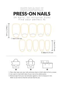 24入組短款法式貓眼煙火漸變假指甲，附指甲文件和果凍膠壓光指甲，美甲用品