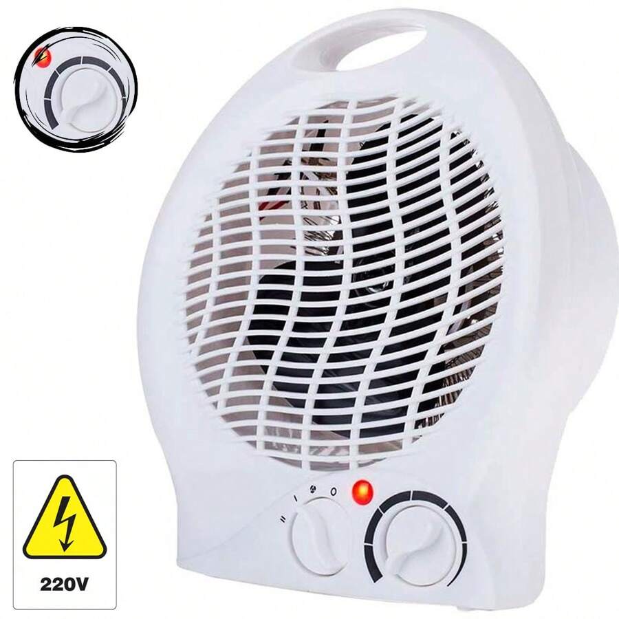 Electric Space Heater - Phích cắm loại C của EU (220-240V) - Xem 1