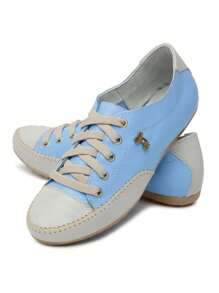 Women Casual Shoes - Màu xanh nhạt - Xem 1